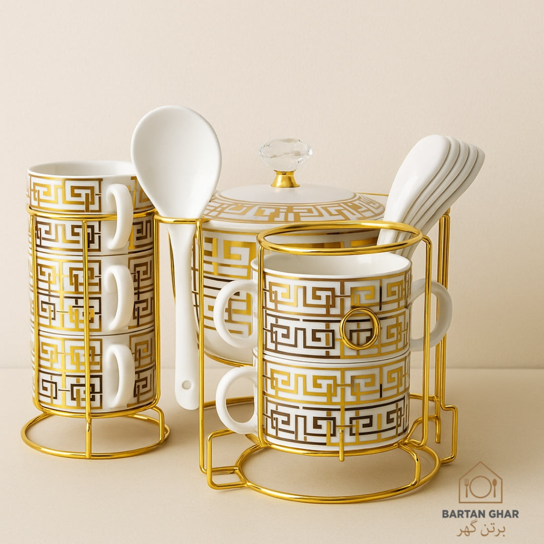 🥣Soup Bowl Set with Stand