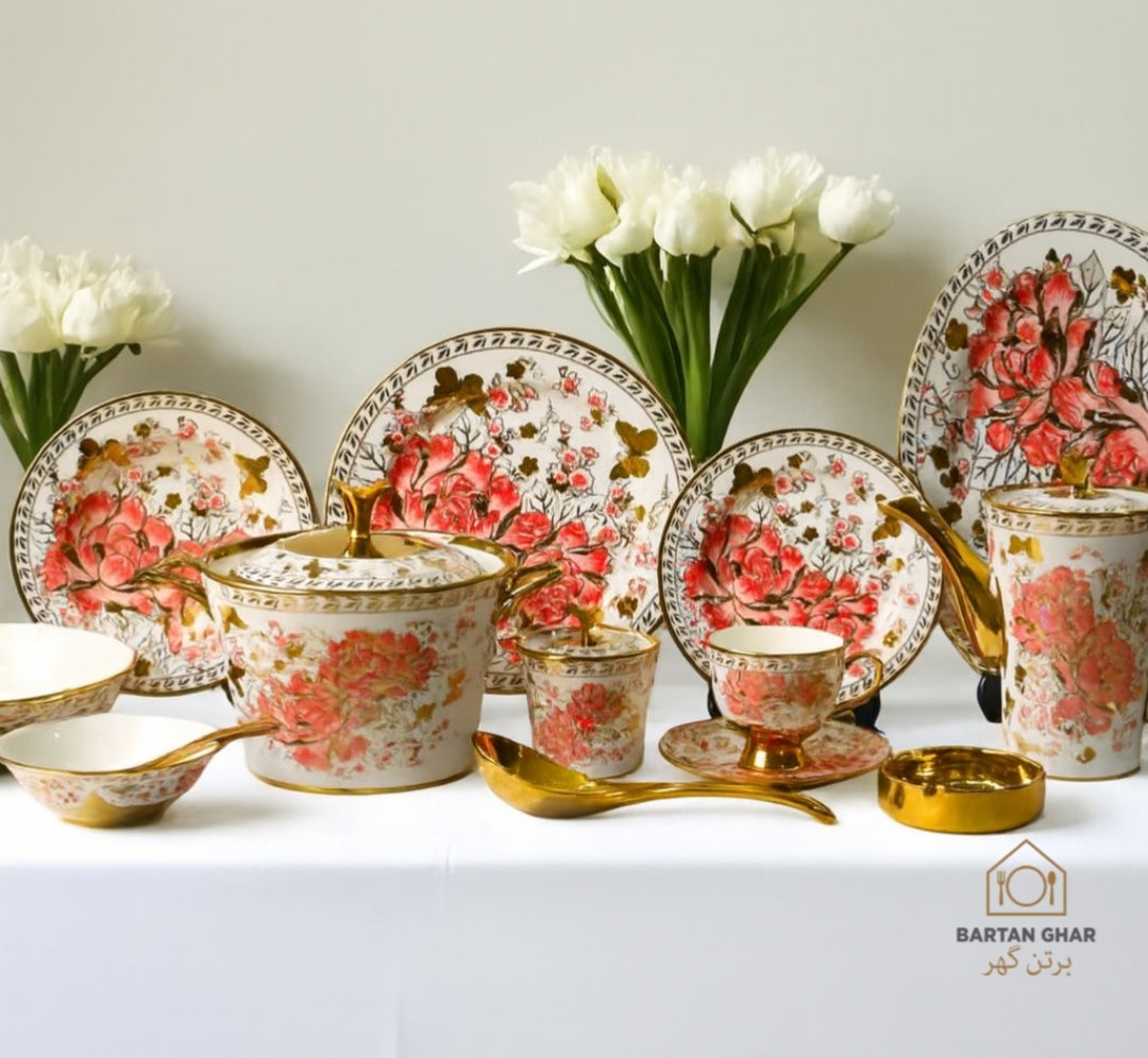 72-Piece Premium Bone China Dinner Set-Special Discount!