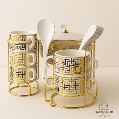 🥣Soup Bowl Set with Stand