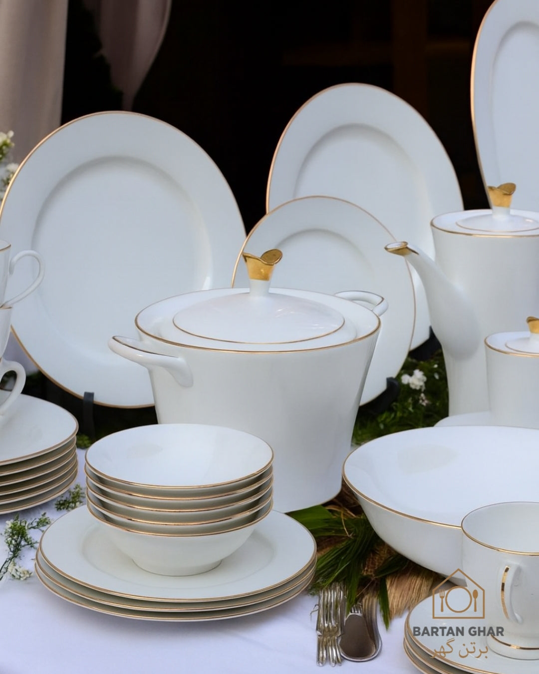 ✨Premium Fine Bone China Dinner Set ✨ 64 pcs