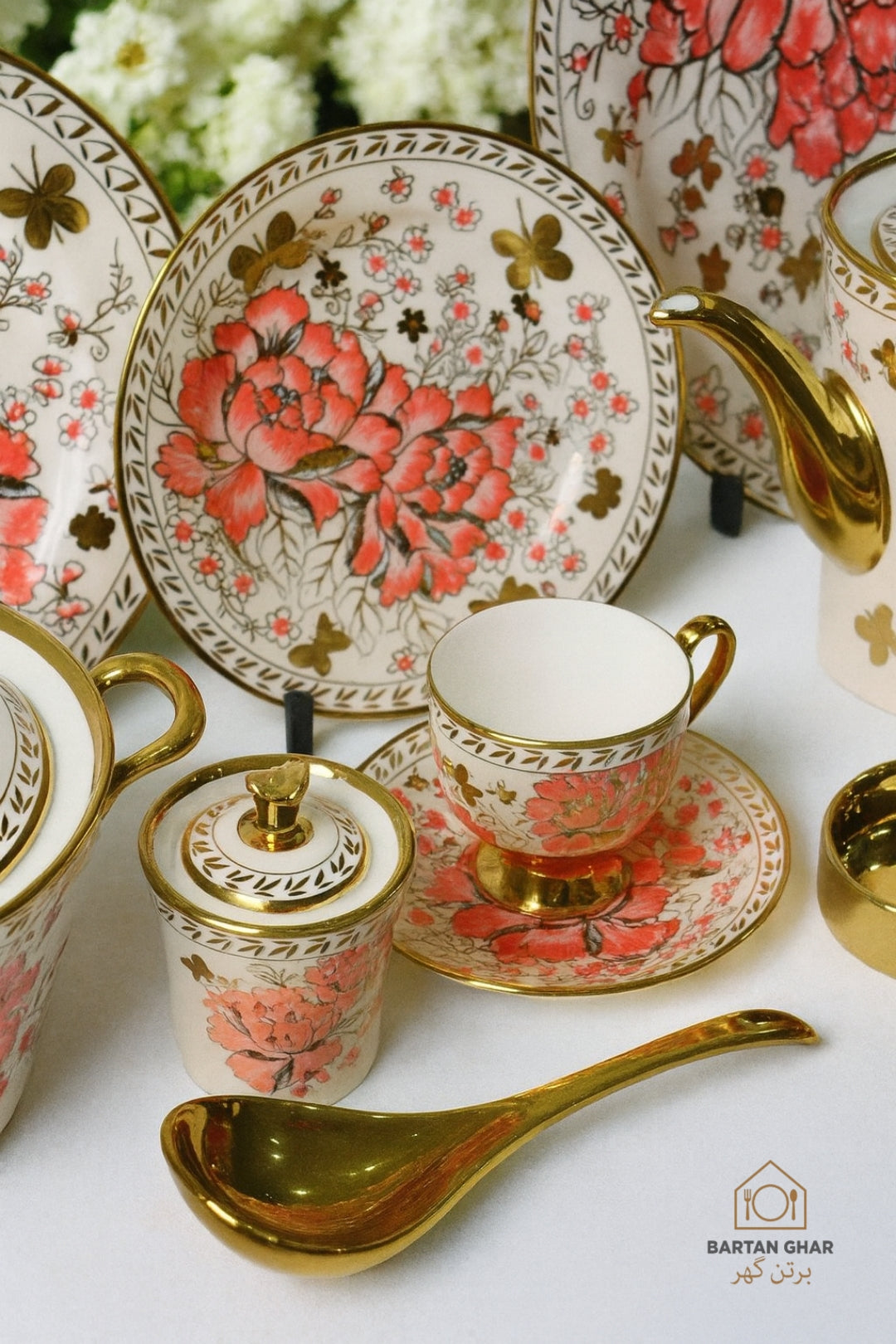 72-Piece Premium Bone China Dinner Set-Special Discount!