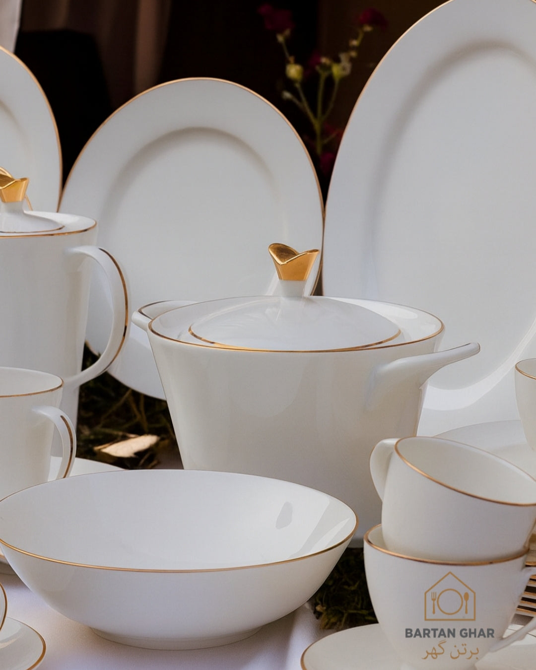 ✨Premium Fine Bone China Dinner Set ✨ 64 pcs