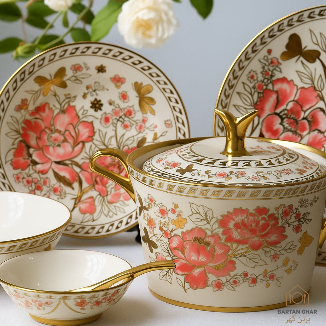 72-Piece Premium Bone China Dinner Set-Special Discount!